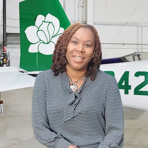Eren Molyneux of Magnolia Aviation Academy