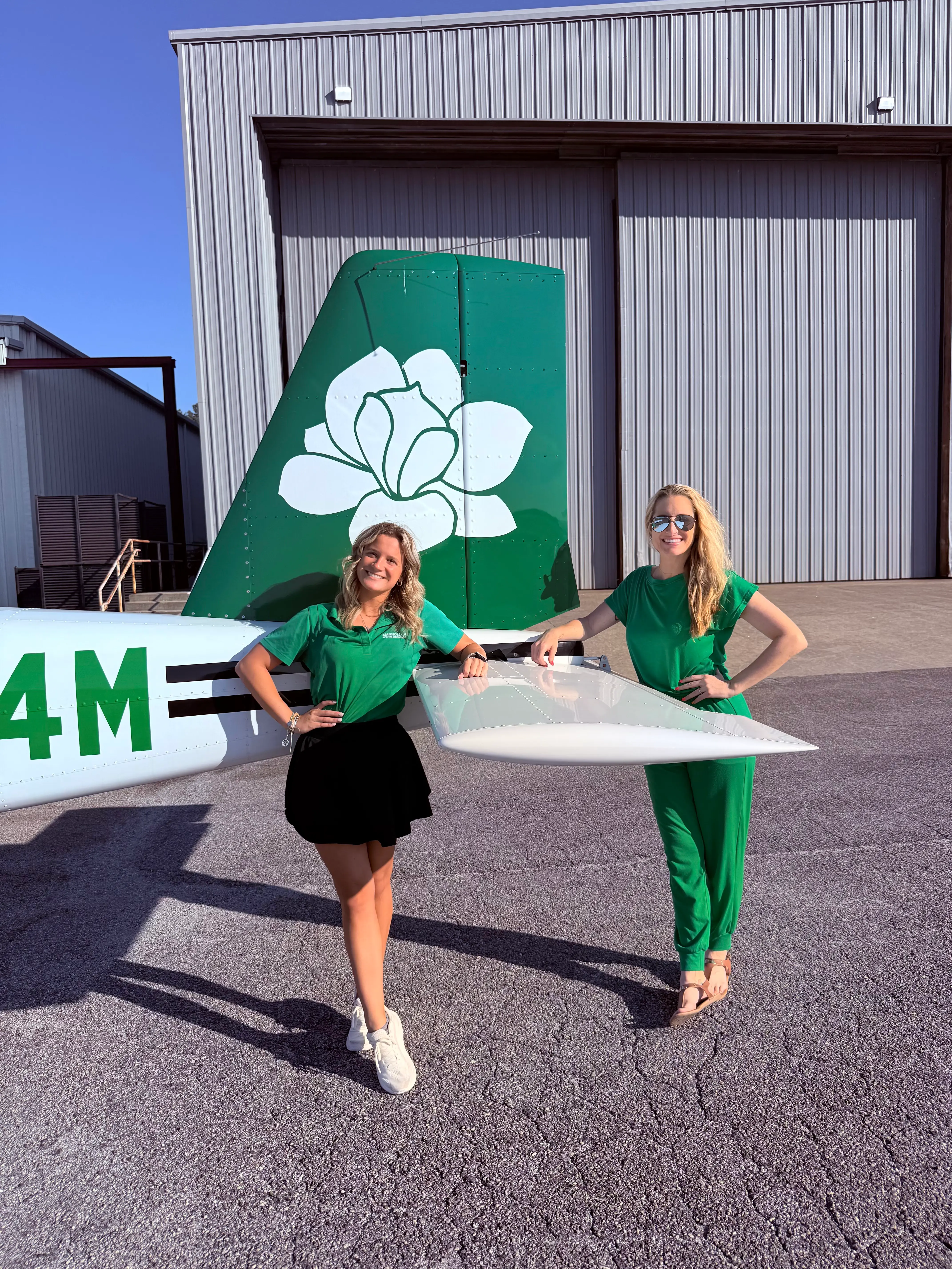 Magnolia Aviation Academy aircraft ready for commercial pilot training