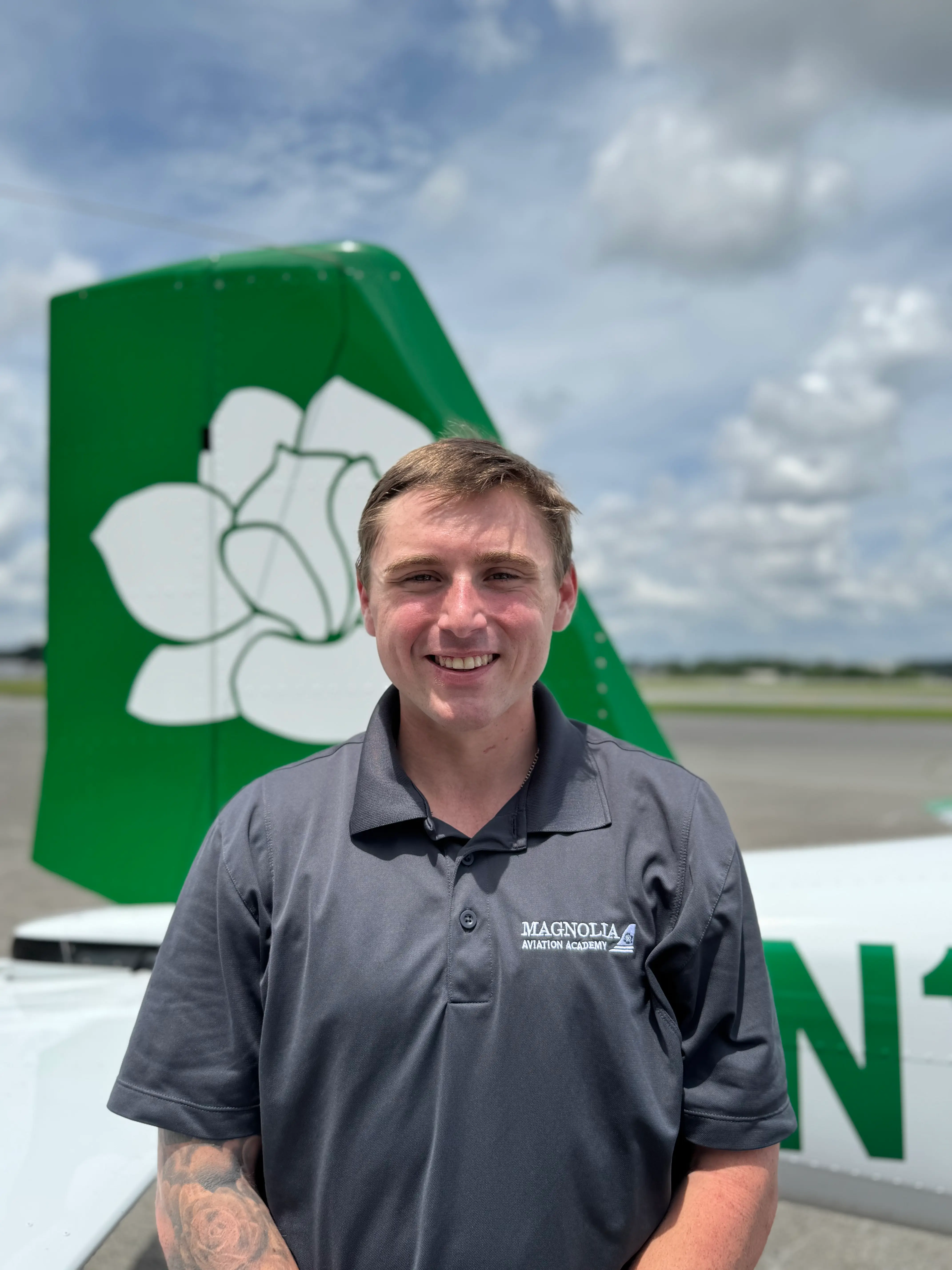 Logan Coleman of Magnolia Aviation Academy
